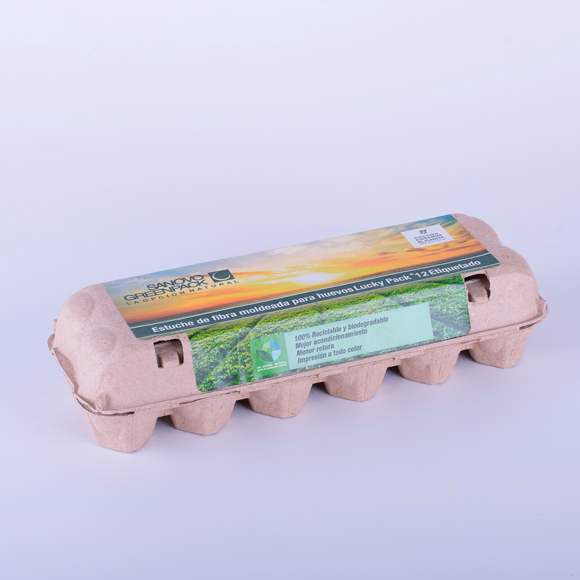 Lucky Pack 12 - Estuches para huevos